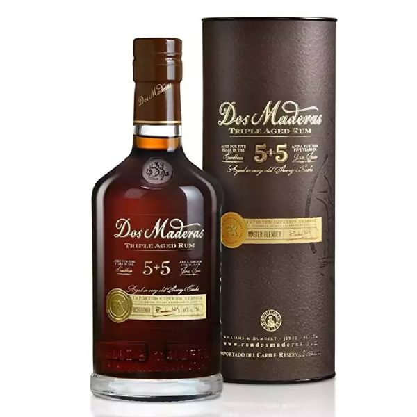DOS MADERAS 5+5 Triple Aged Rum 0,7l DOS MADERAS 5+5 Triple Aged Rum 0,7l