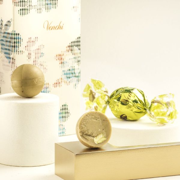 VENCHI PICK & MIX saldainiai Salted Pistachio Pearl, 100g