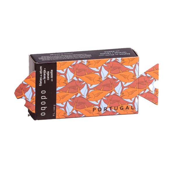 OQOPO tuno filė su apelsinais ir cinamonu