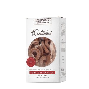 iCONTADINI Tarallini su vynu, migdolais ir šokoladu 250g