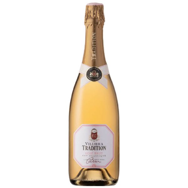 VILLIERA Traditional Cap Classique Brut Rose 0,75l