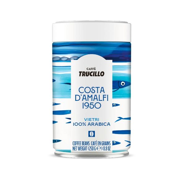 TRUCILLO Costa D'Amalfi Vietri 100% arabica kavos pupelės 250g TRUCILLO Costa D'Amalfi Vietri 100% arabica kavos pupelės 250g