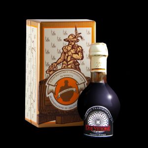 DUE VITTORIE Aceto Balsamico di Modena DOP 12 metų balzamiko actas 0,1l (dėž.)