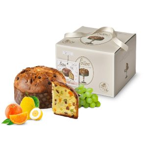 LOISON GOLD Panettone klasikinė su razinomis, apelsinais ir kedrų cukatomis 750g