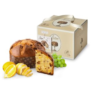 LOISON GOLD Panettone su citrininiu kremu, razinomis ir cukruotomis citrinų žievelėmis 750 g