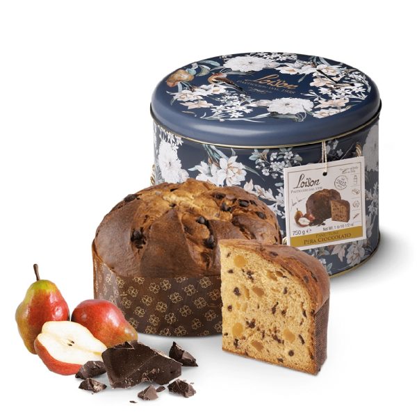 LOISON LATTA Panettone su kriaušemis ir šokolado gabaliukais 750g