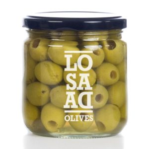 LOSADA Manzanilla 200/220 žaliosios alyvuogės be kauliukų 345g/169g