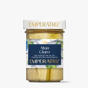 EMPERATRIZ Atun Claro Geltonpelekio tuno filė alyvuogių aliejuje 120g