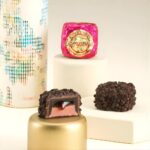 VENCHI PICK & MIX šokoladiniai saldainiai Chocoviar su aviečių įdaru, 100g