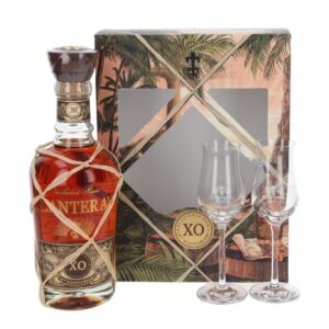 PLANTERAY Barbados XO Anniversary romas 0,7l (dėž. su taurėm)