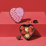 VENCHI Valentine maža širdelės formos saldainių dėžutė