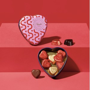 VENCHI Valentine maža širdelės formos saldainių dėžutė