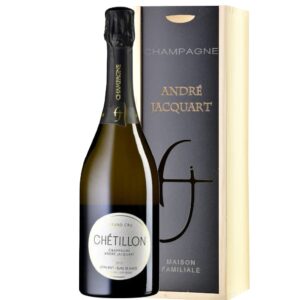 ANDRE JACQUART Mesnil Chetillon Grand Cru Blanc de Blanc Extra Brut 0,75l (med. dėž.)