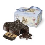 LOISON Colomba Gocce di Cioccolato su juodu šokoladu, kakavos glajumi ir cukraus grūdeliais 750g