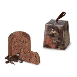 LOISON PANETTONCINO Cioccolato su juodojo šokolado lašeliais 100g